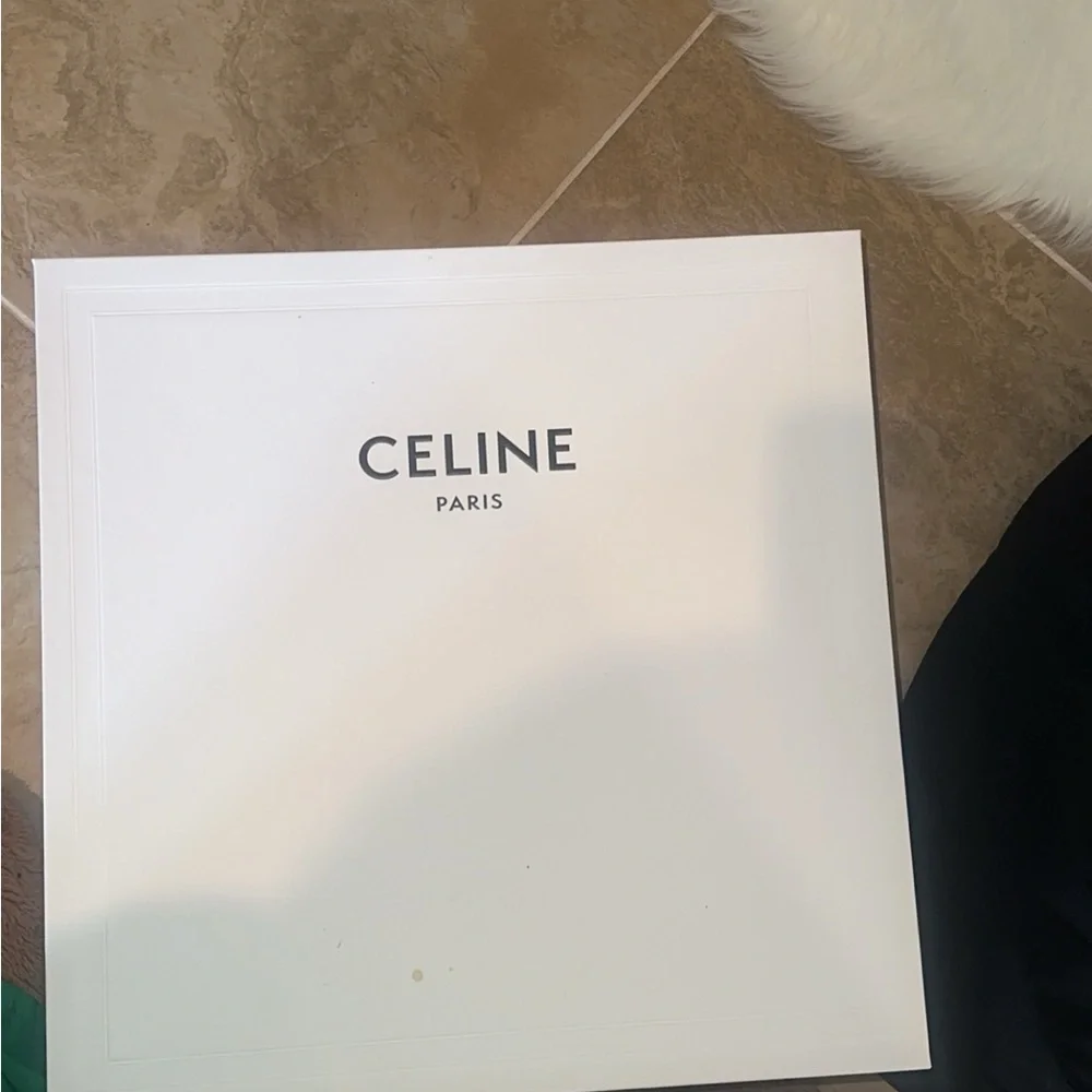 Celine Dark Brown Monogram Tote - Picture 4 of 6